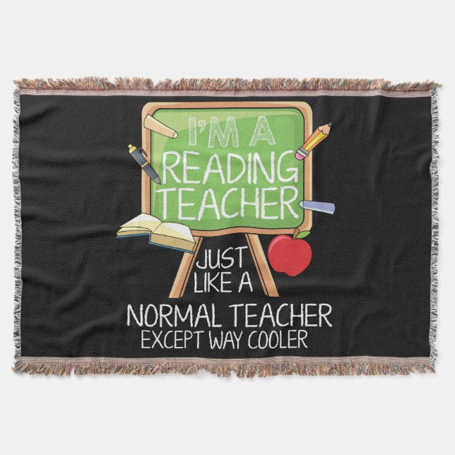 Manta Leyendo profesor (Anverso)