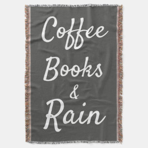 Manta Libros del café y aficionados a los libros fresco