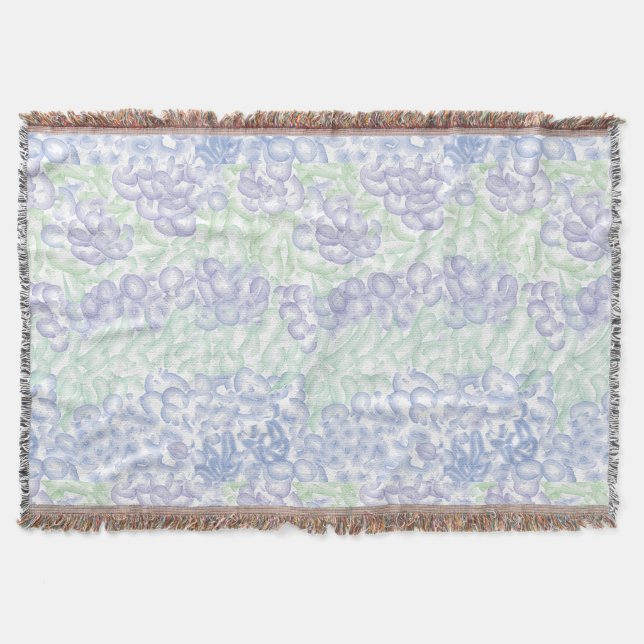 Manta Lilac Watercolor Design (Anverso)
