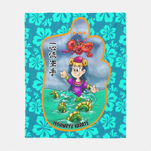 Manta linda de Mitzu Gami (Isshinryu) (Anverso)