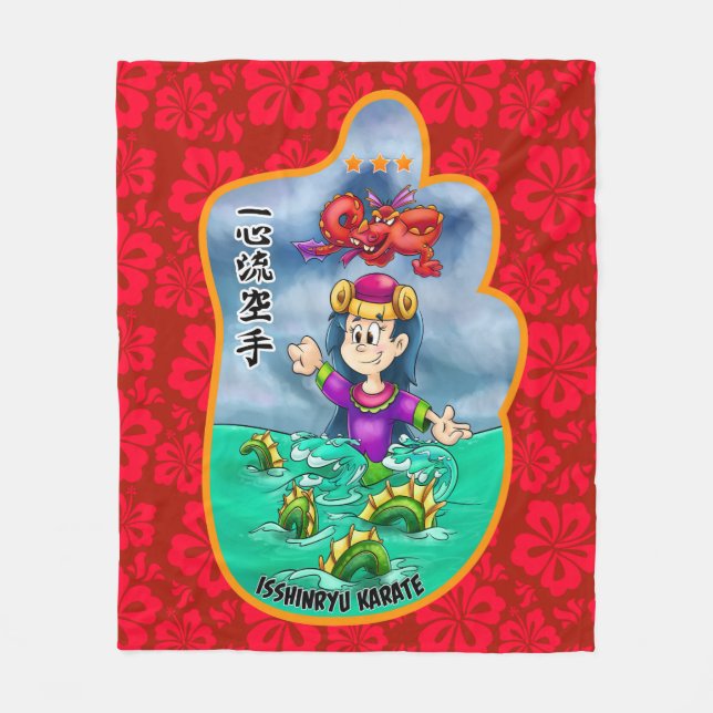 Manta linda de Mitzu Gami (Isshinryu) (Anverso)