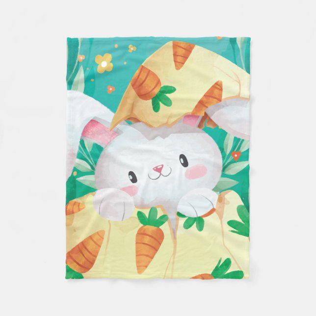 Manta linda del paño grueso y suave de la acuarela (Anverso)