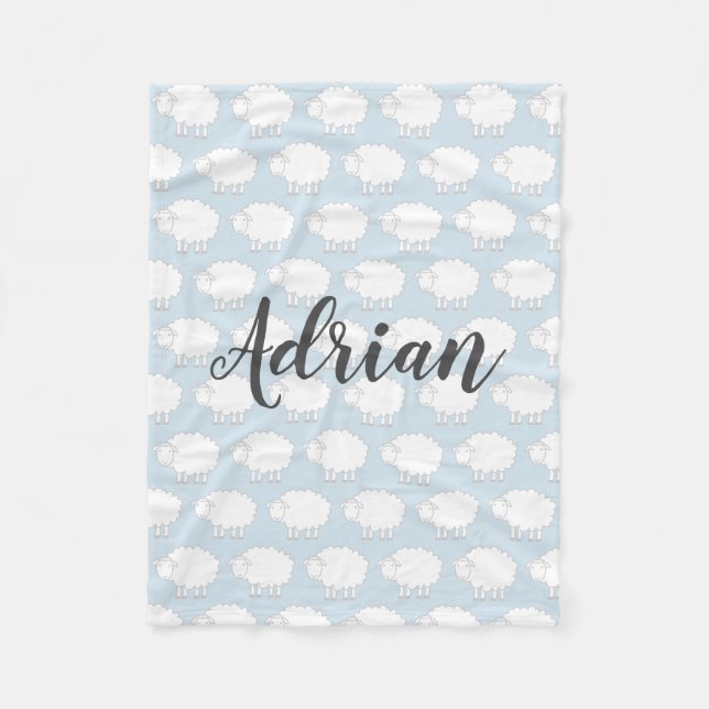 Manta linda personalizada del paño grueso y suave (Anverso)