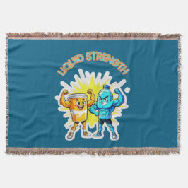 Manta Liquid Strength – Funny Juice & Water Muscle Desig