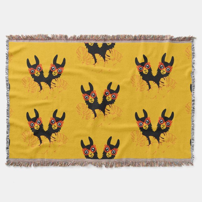 Manta Llama Sisters (Anverso)