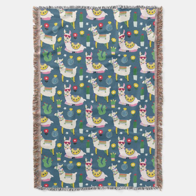 Manta Llamas en modelo de las gafas de sol (Frente vertical)