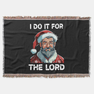 Manta Lo Hago Por El Señor Regalo De Navidad Cristiano