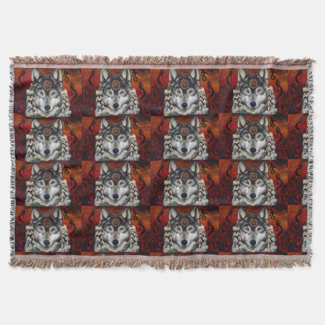 MANTA LOBO GRIS (Anverso)