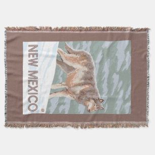 Manta Lobo gris StandingNew México
