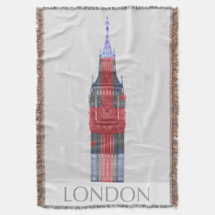 Manta Londres Big Ben Union Jack