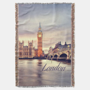 Manta Londres Inglaterra Big Ben