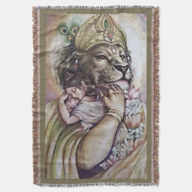 Manta Lord Narasimha - Blanket (Frente vertical)