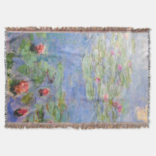 Manta Los lirios de agua de Claude Monet