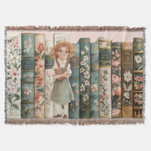 Manta Lover de libros Anne de Green Gables Libros Fl