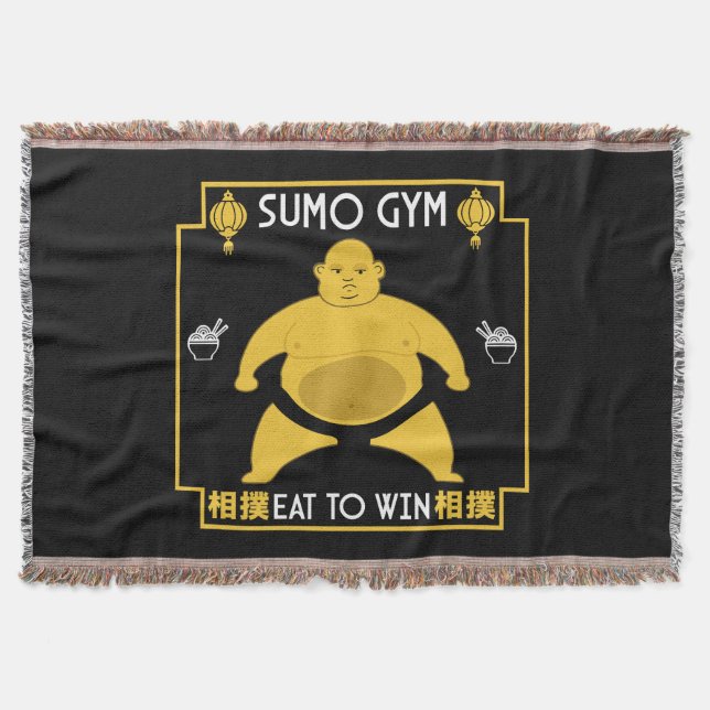 Manta Luchador de Sumo Divertido (Anverso)