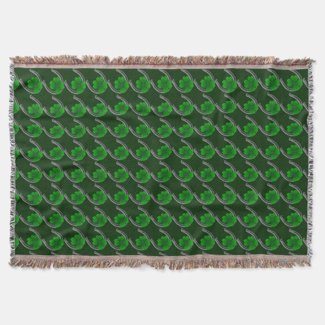 Manta Lucky Blanket St Patrick's Lucky Throw Blanket (Anverso)