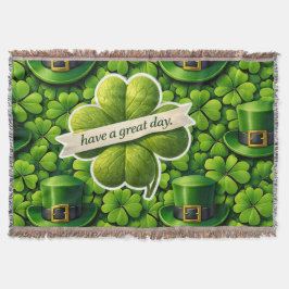 Manta Lucky four leaf clover Saint Patrick's Day Patrick
