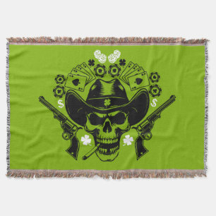 Manta Lucky Poker Skull