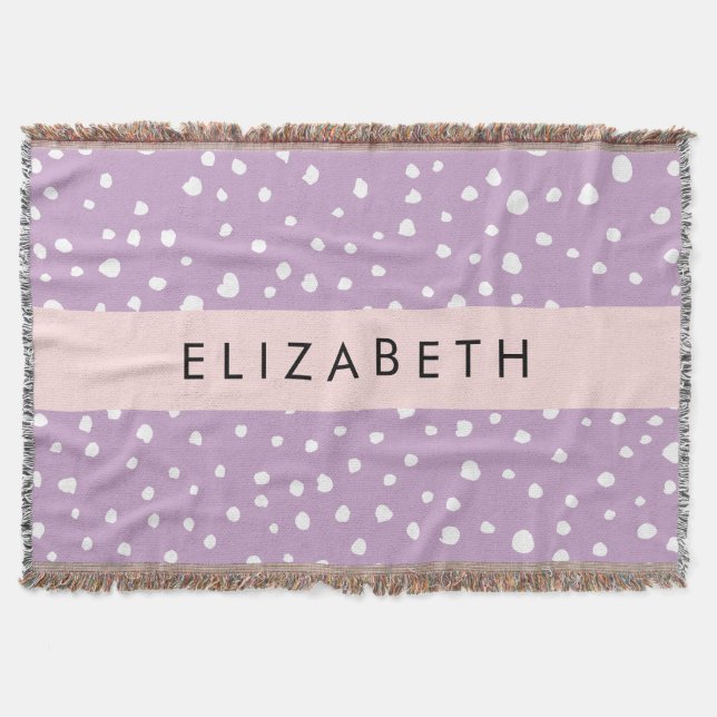 Manta Lugares de Dalmacia Lilac, puntos de Dalmacia, tu  (Anverso)