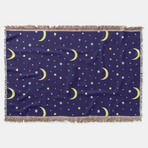 Manta Lunas y estrellas.