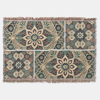 Manta luxurious blanket with elegant geometric 🍁