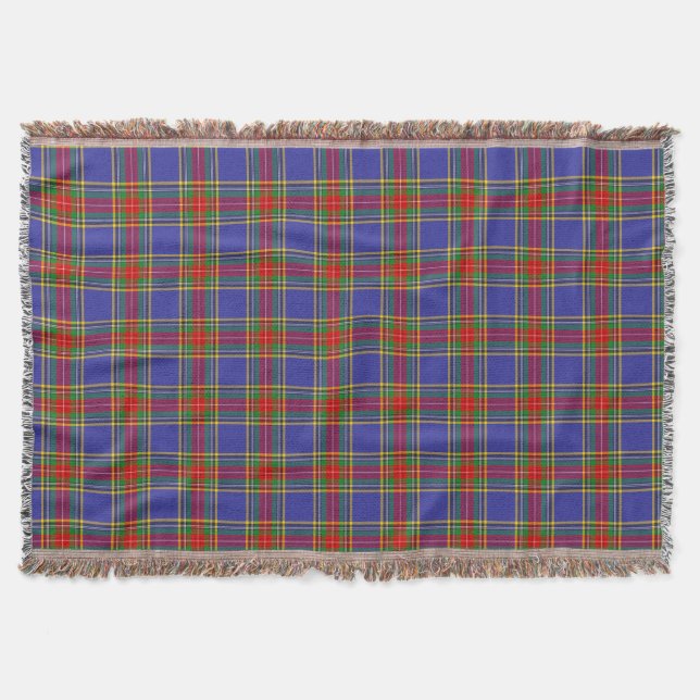 Manta MacBeth Tartan Plaid Scottish Pattern (Anverso)