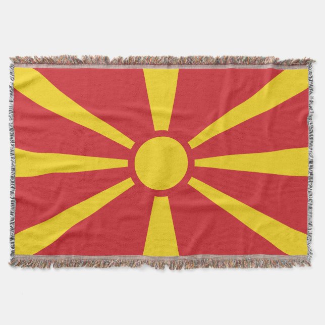 Manta Macedonia del Norte (Anverso)