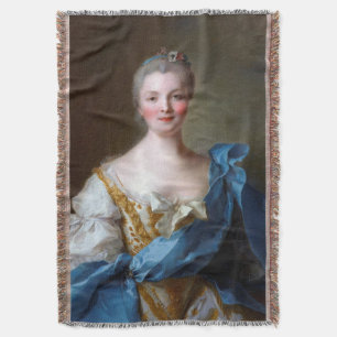 Manta Madame de la Porte 1754 por Jean-Marc Nattier