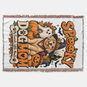 Manta Madre Perro Espeluznante Halloween Diseño de Esque