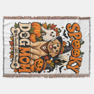 Manta Madre Perro Espeluznante Halloween Diseño de Esque