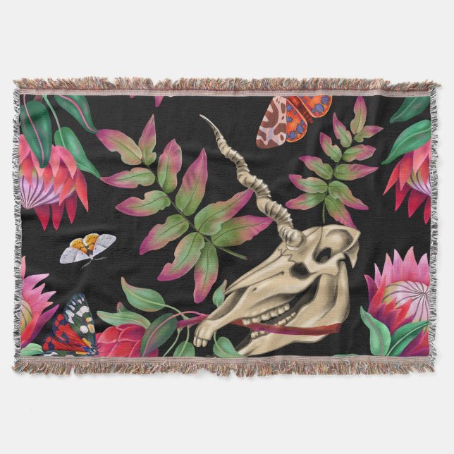 Manta Magical Forest Unicorn Dark Pattern. (Anverso)