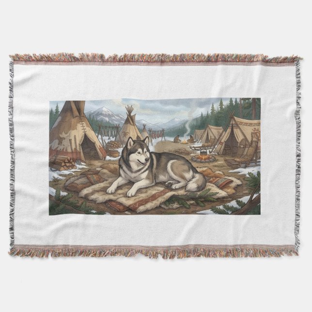 Manta Malamute Nativo   (Anverso)