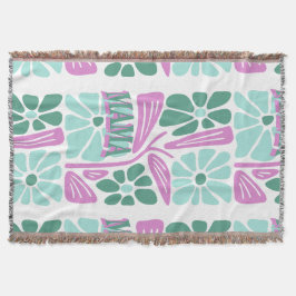 Manta Mamá floral caprichosa 