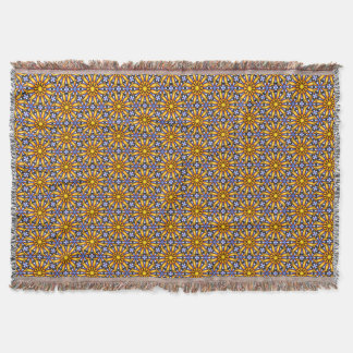 Manta Mandala de sol celeste