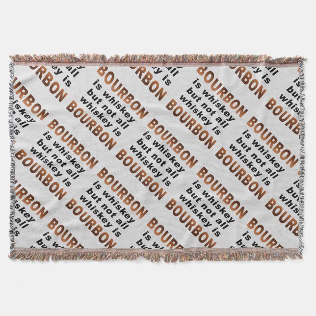 Manta ¡MANTA del TIRO - no todo el whisky es BORBÓN! (Anverso)