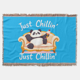 Manta Manténgase tranquilo y chillón con helado