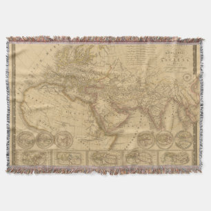 Manta Mapa antiguo