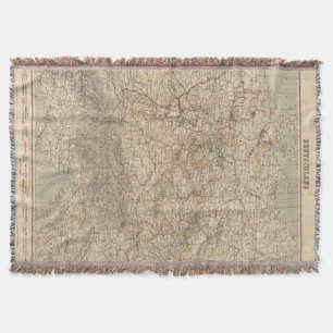 Manta Mapa del atlas de Alemania