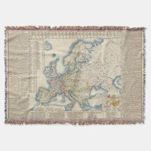 Manta Mapa político militar de Europa