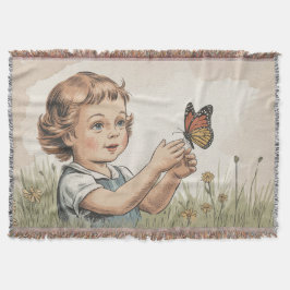 Manta mariposa 70s