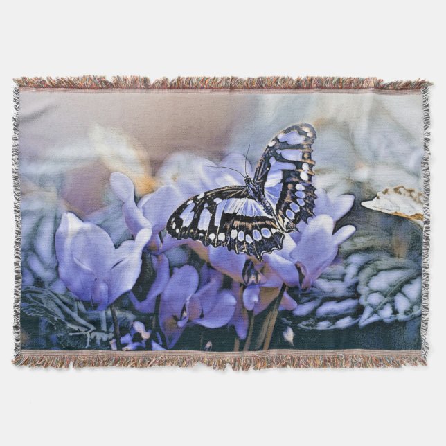 Manta Mariposa azul (Anverso)