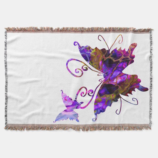 Manta Mariposas de la fantasía (Anverso)