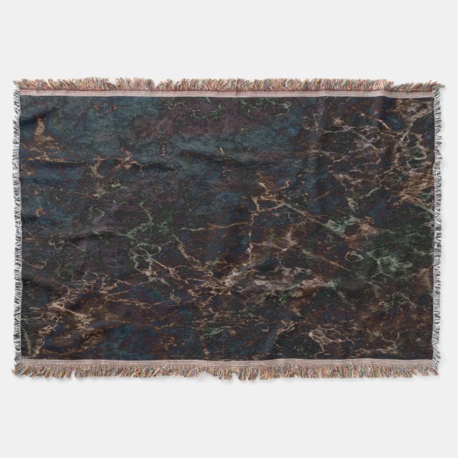 Manta Mármol oscuro (Anverso)