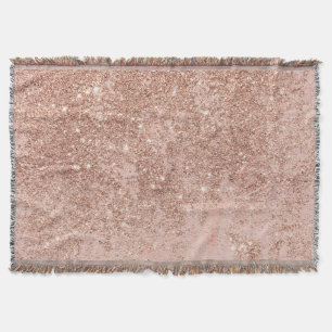 Manta Marmol purpurina rosa rosa rosado de color gris