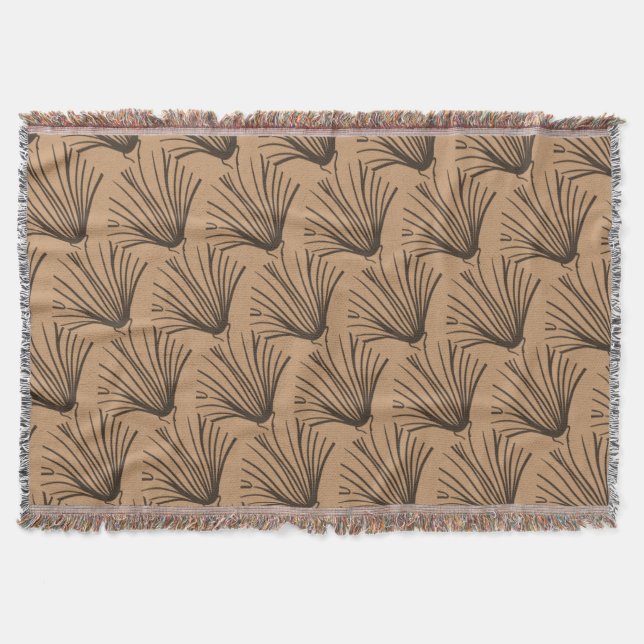 Manta Marrón y Rústica Negra (Anverso)