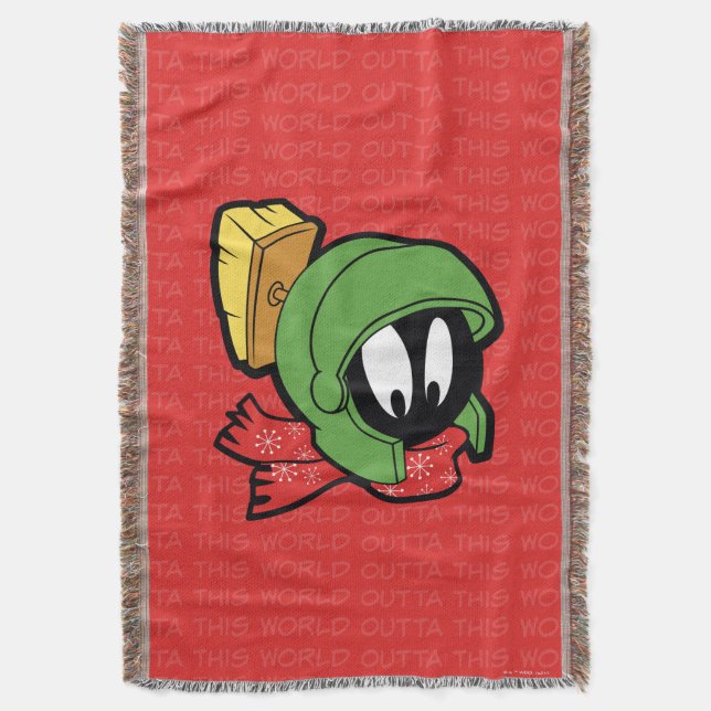 Manta MARVIN MARTIAN™ "Outta This World" Holiday (Frente vertical)