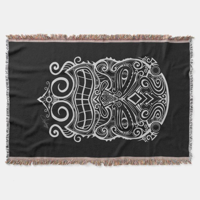 Manta Máscara de Tiki (Anverso)