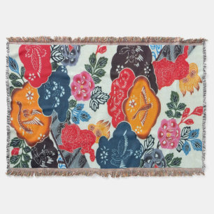 Manta Materia textil de kimono japonesa vintage (Bingata