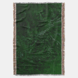 Manta Matrícula verde profunda