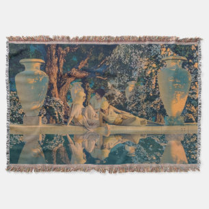 Manta Maxfield Parrish El Jardín de Alá 1918 Arte Fino